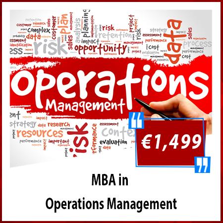 M.B.A. In Operations Management – European International University